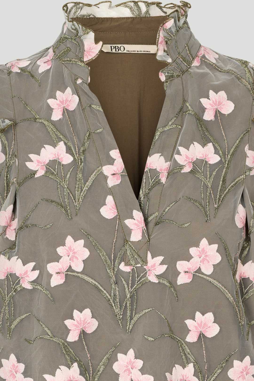 PBO PBOAinur bluse BLOUSE 842 Light flower