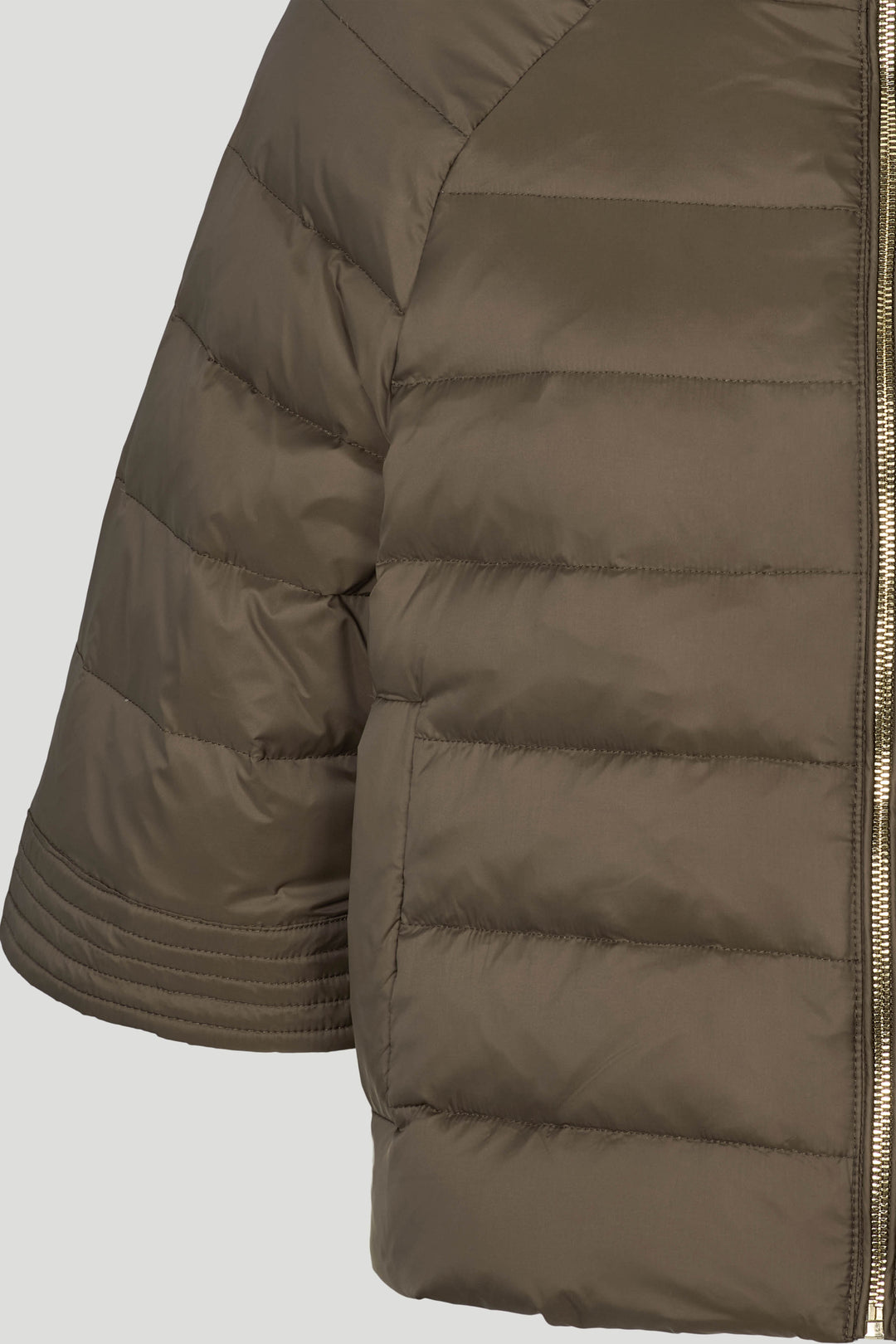 PBO PBOAlaska quiltet cape dunjakke OUTERWEAR 698 Smoke
