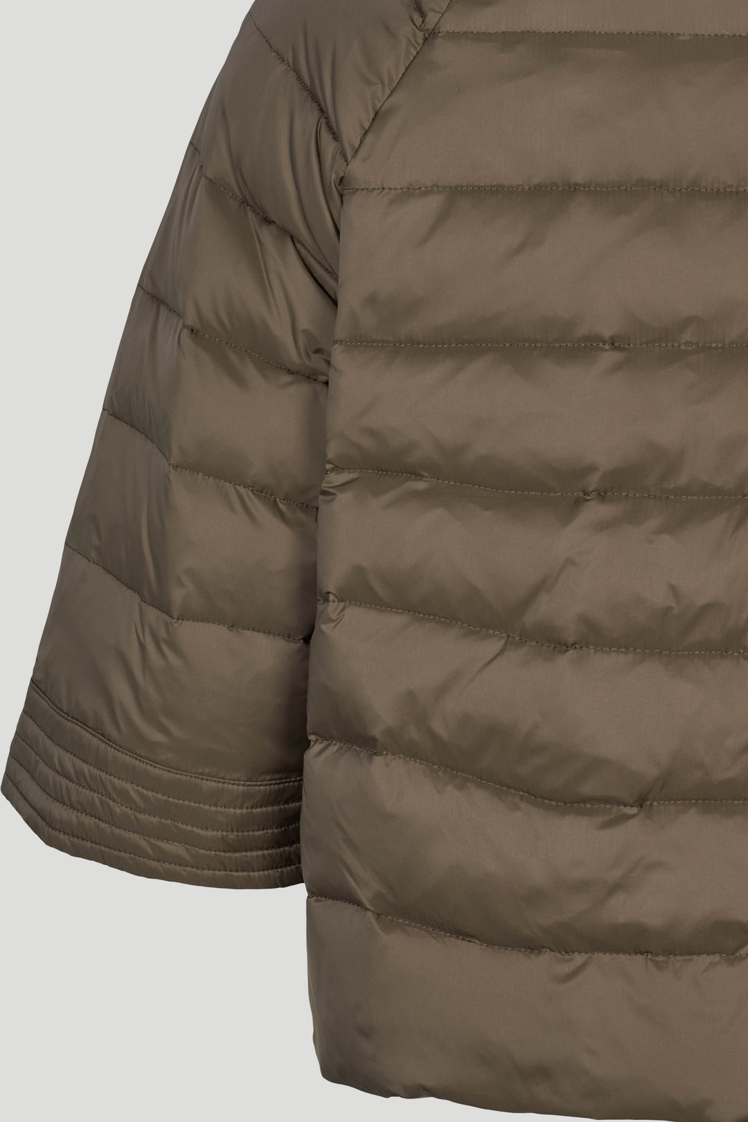 PBO PBOAlaska quiltet cape dunjakke OUTERWEAR 698 Smoke