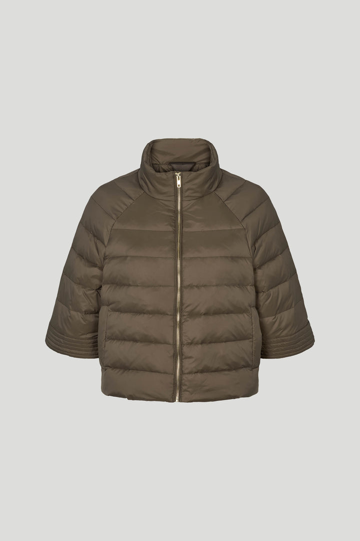 PBO PBOAlaska quiltet cape dunjakke OUTERWEAR 698 Smoke