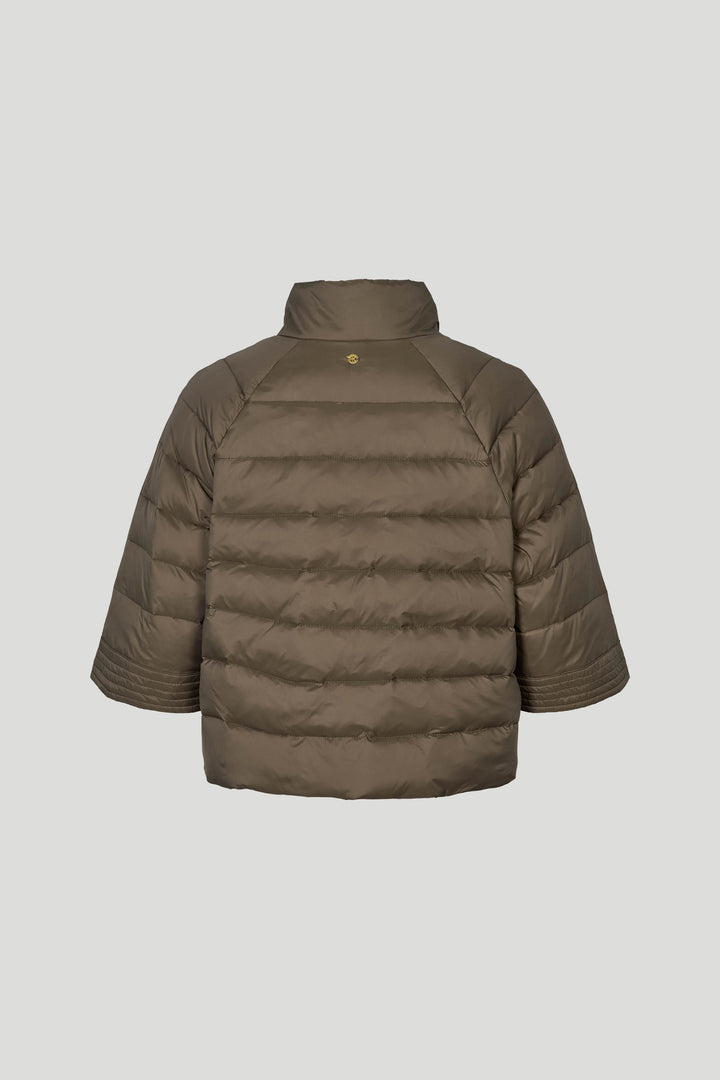 PBO PBOAlaska quiltet cape dunjakke OUTERWEAR 698 Smoke