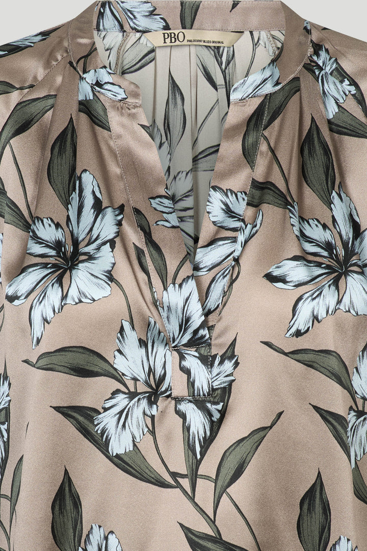 PBO PBOAlaso silkebluse SHIRTS 154 Sandstone