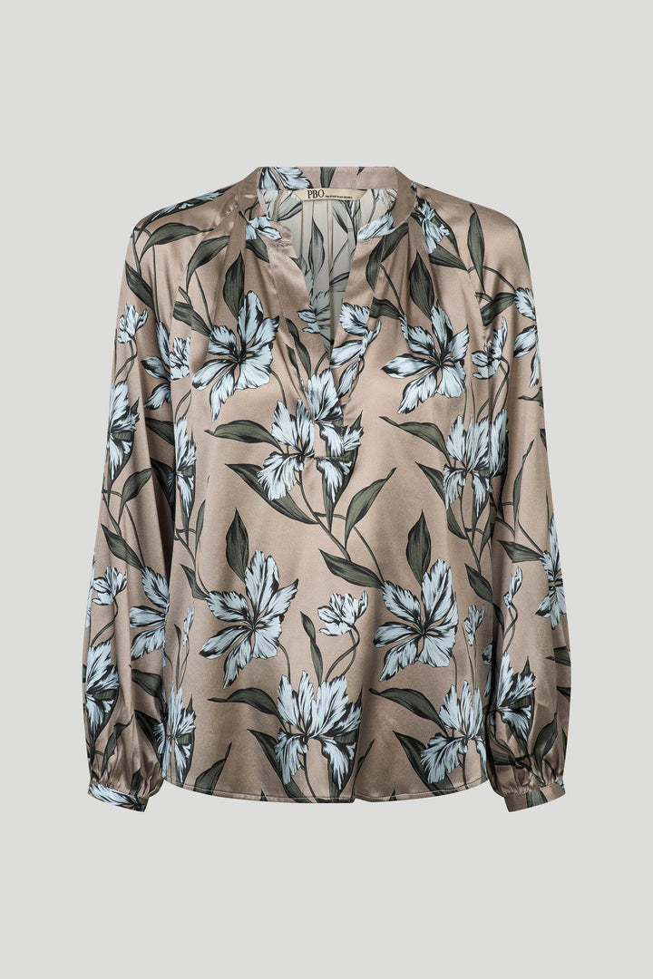 PBO PBOAlaso silkebluse SHIRTS 154 Sandstone
