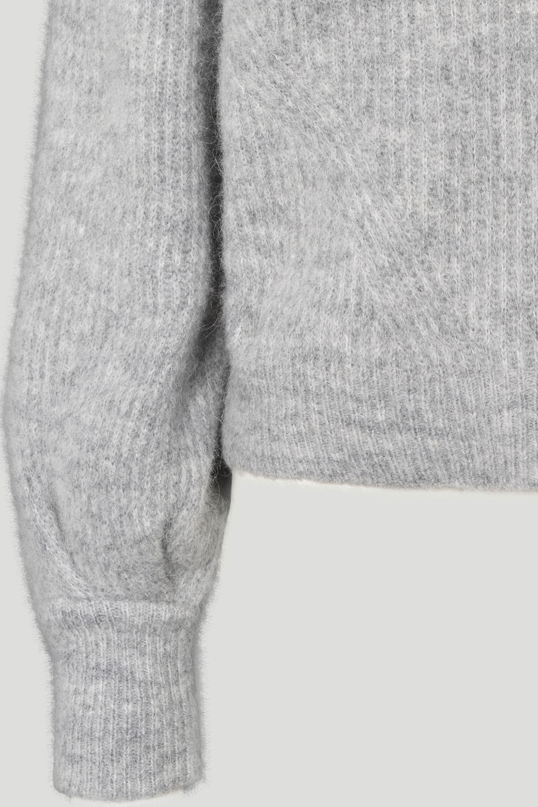 PBO PBOAlbia striktrøje KNITWEAR, HEAVY 16 Ligth grey