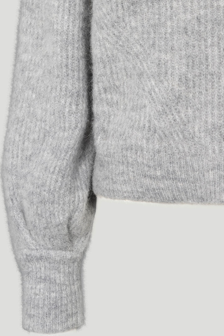 PBO PBOAlbia striktrøje KNITWEAR, HEAVY 16 Ligth grey