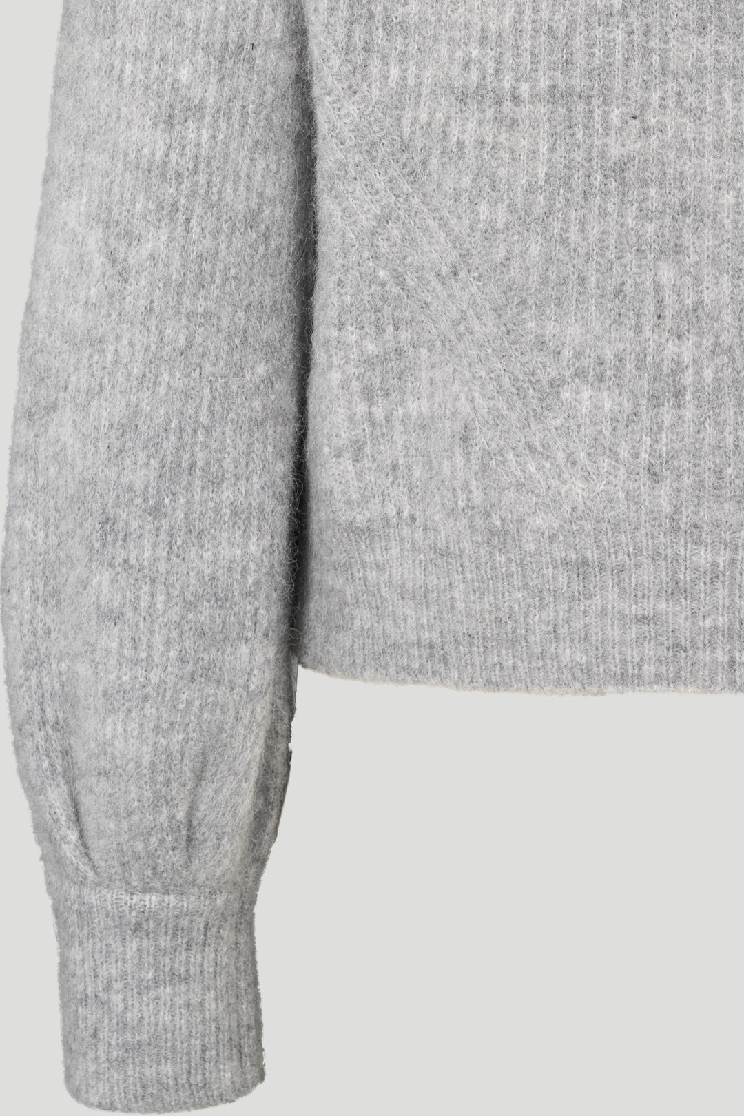 PBO PBOAlbia striktrøje KNITWEAR, HEAVY 16 Ligth grey