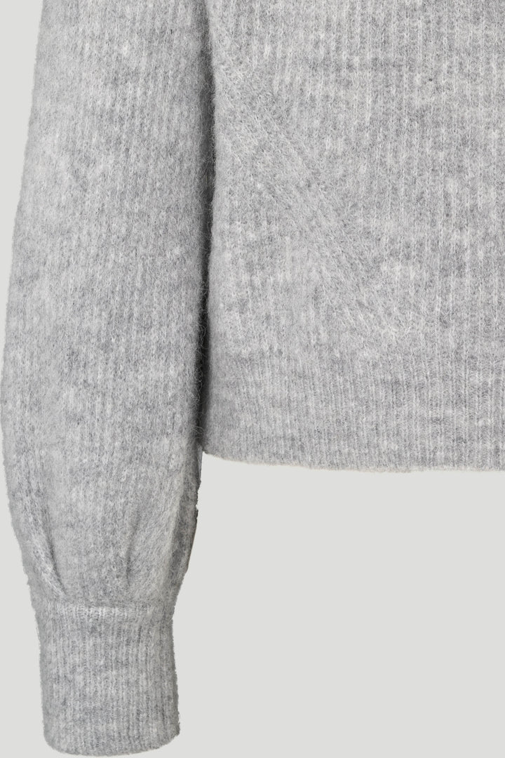 PBO PBOAlbia striktrøje KNITWEAR, HEAVY 16 Ligth grey
