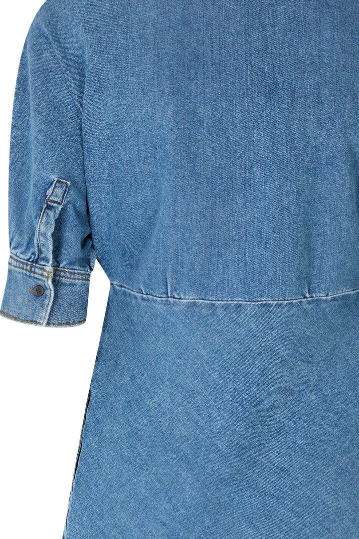 PBO PBOAlda kjole SHIRTS 200 Blue denim