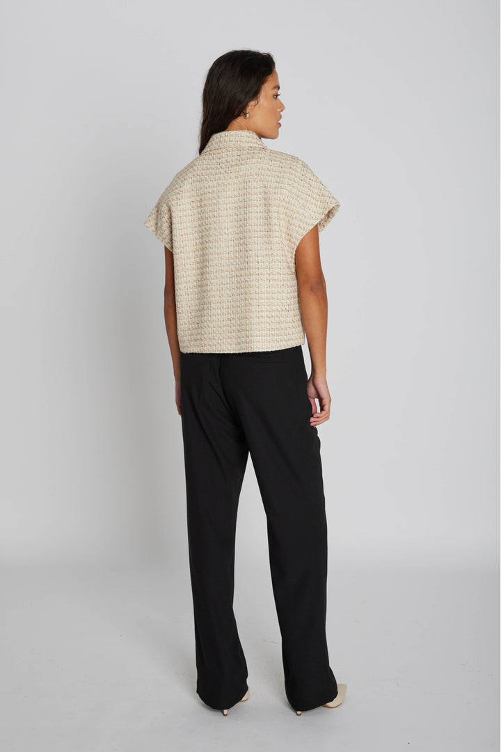 PBO PBOAmma bukser TROUSERS Sort