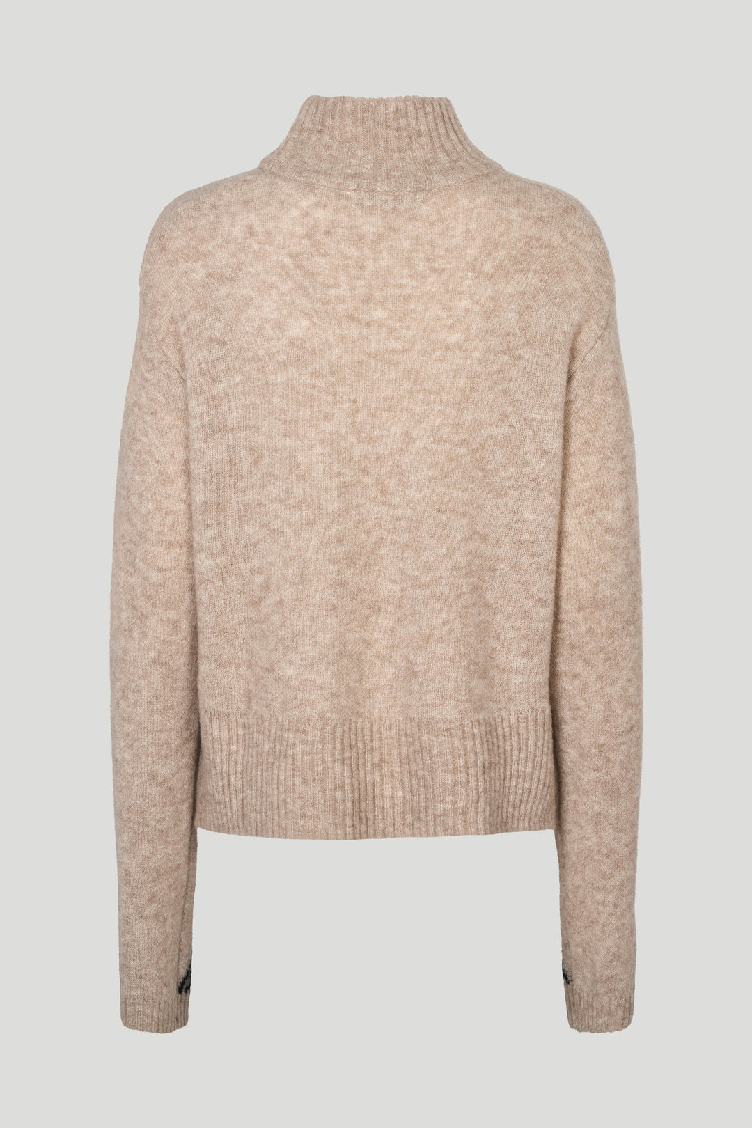 PBO PBOAnomi striktrøje KNITWEAR 839 Salt/Pepper