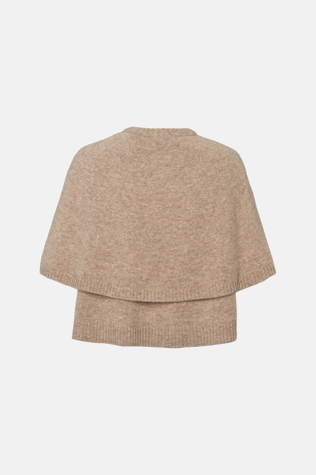 PBO PBOAntona strik cape KNITWEAR 154 Sandstone