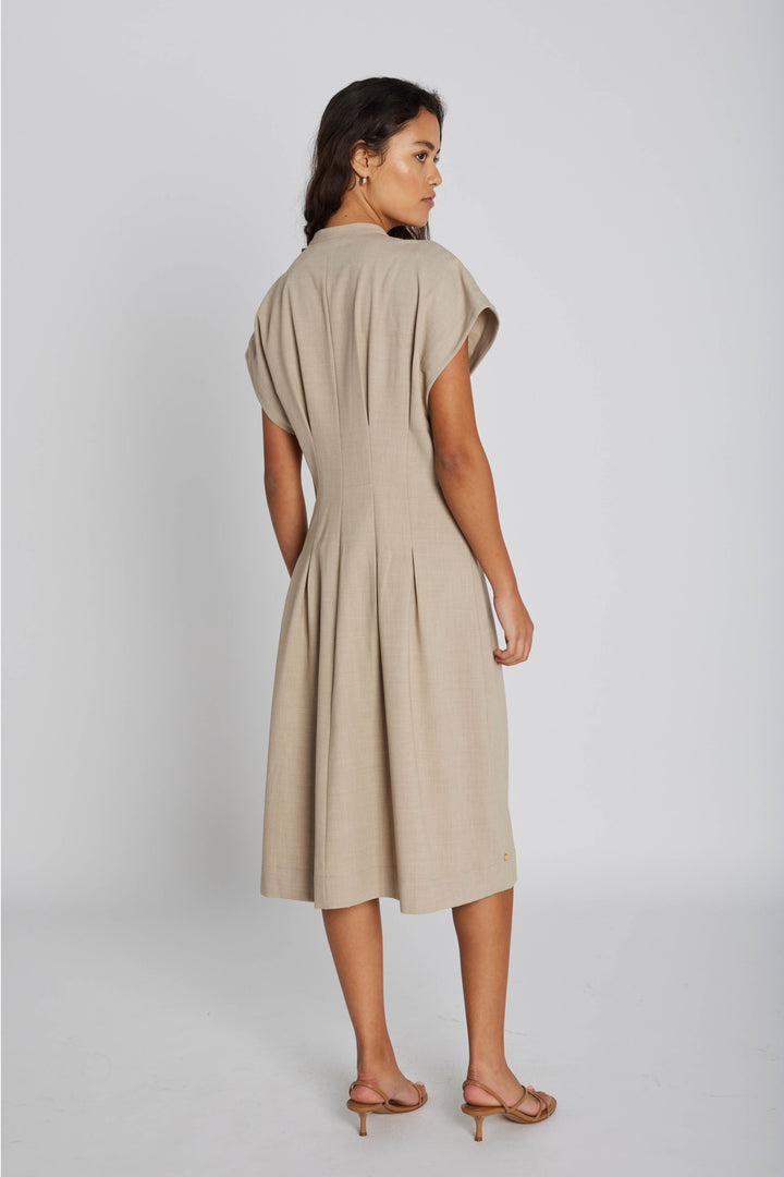 PBO PBOArkia kjole DRESSES 04 Light-sand