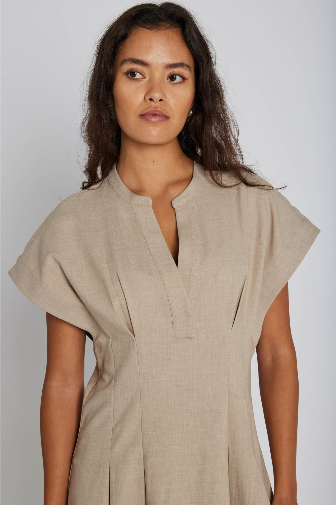 PBO PBOArkia kjole DRESSES 04 Light-sand