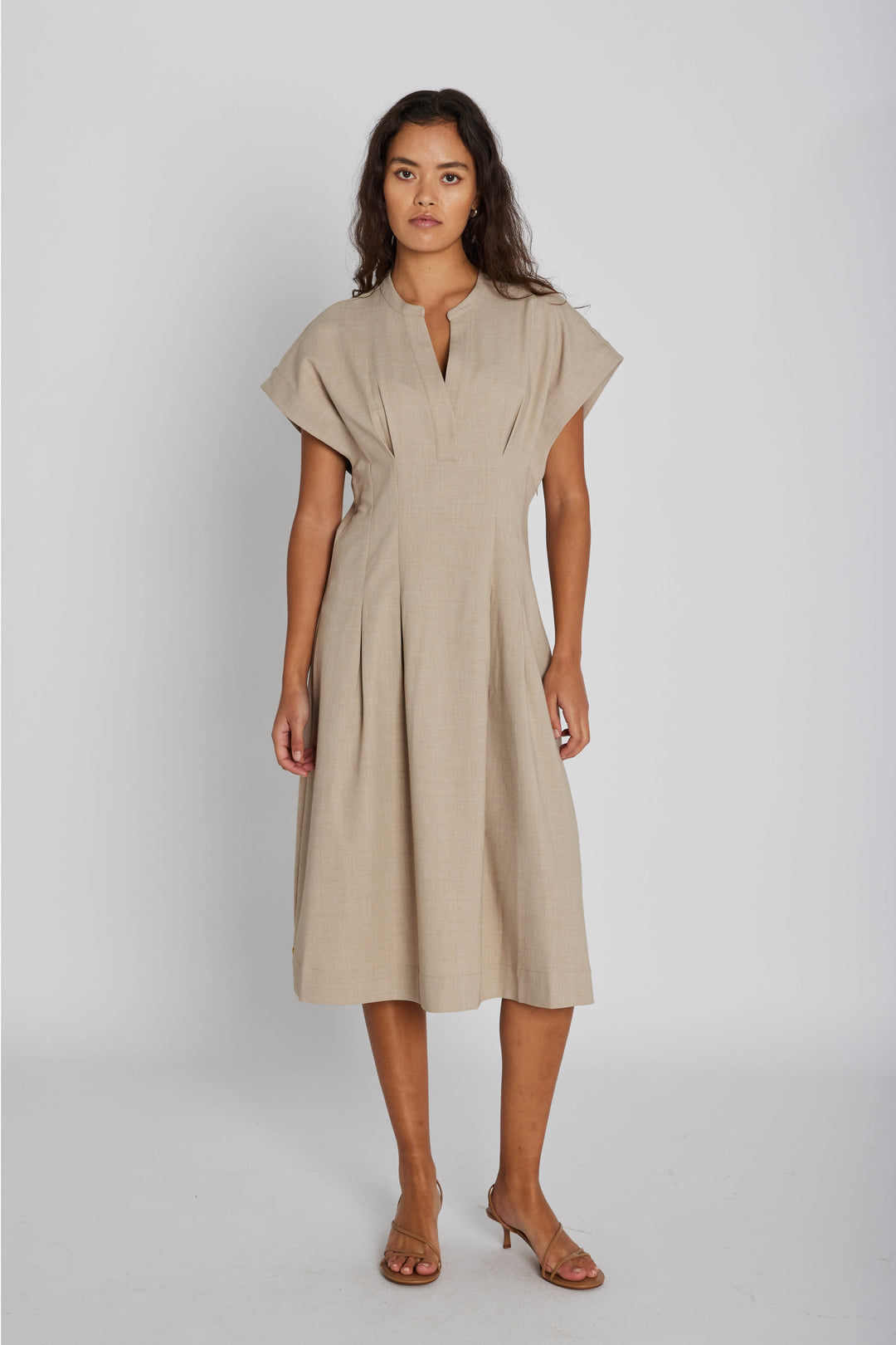 PBO PBOArkia kjole DRESSES 04 Light-sand