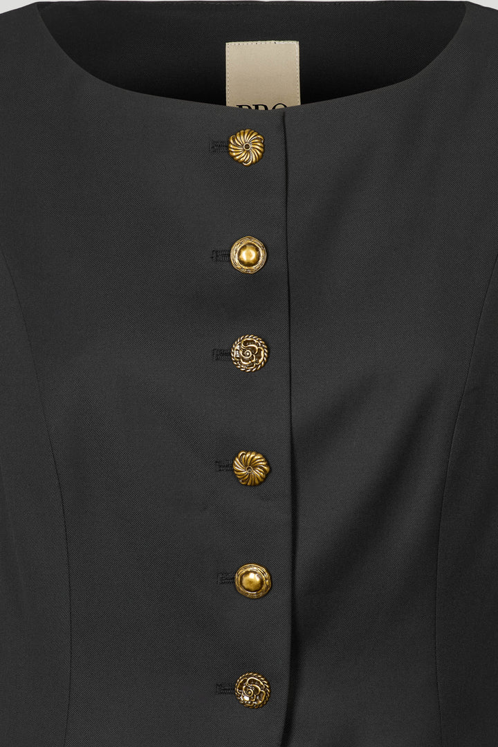 PBO PBOAvenue vest WAISTCOATS Sort