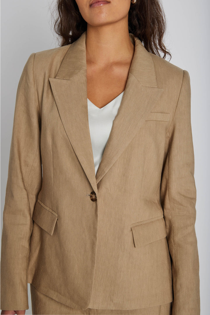 PBO PBOBani blazer BLAZERJACKETS 04 Light-sand
