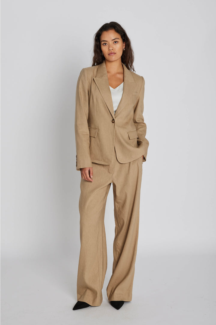 PBO PBOBani blazer BLAZERJACKETS 04 Light-sand