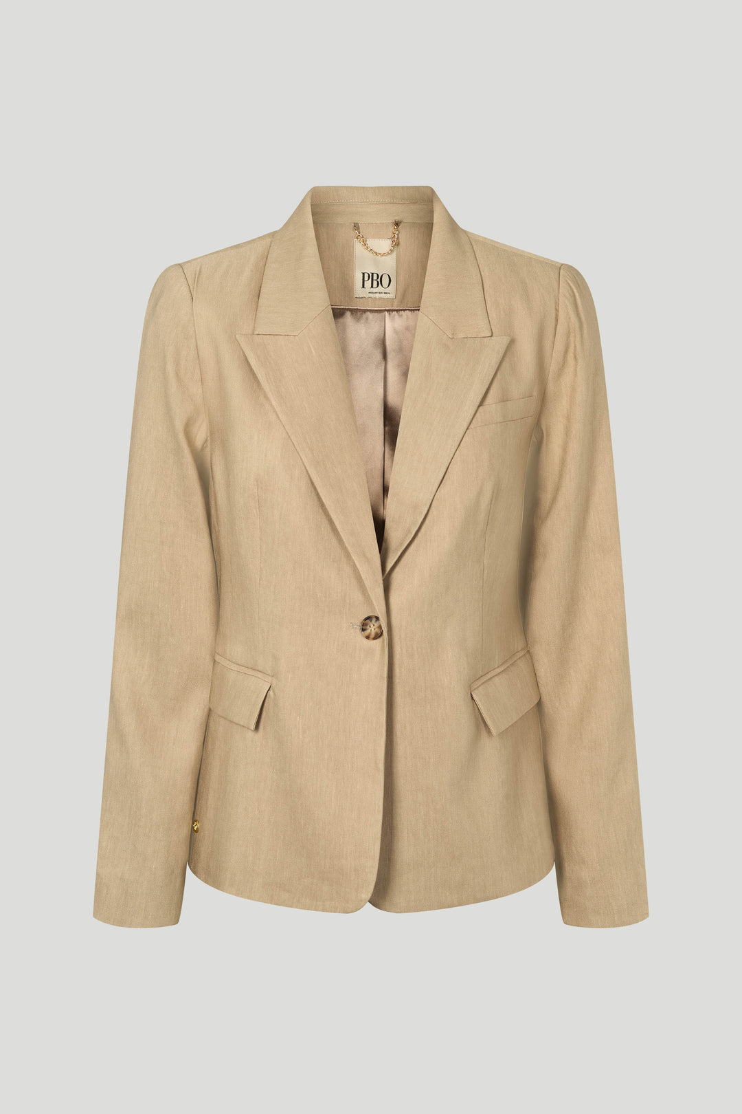 PBO PBOBani blazer BLAZERJACKETS 04 Light-sand