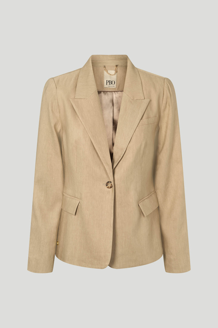 PBO PBOBani blazer BLAZERJACKETS 04 Light-sand