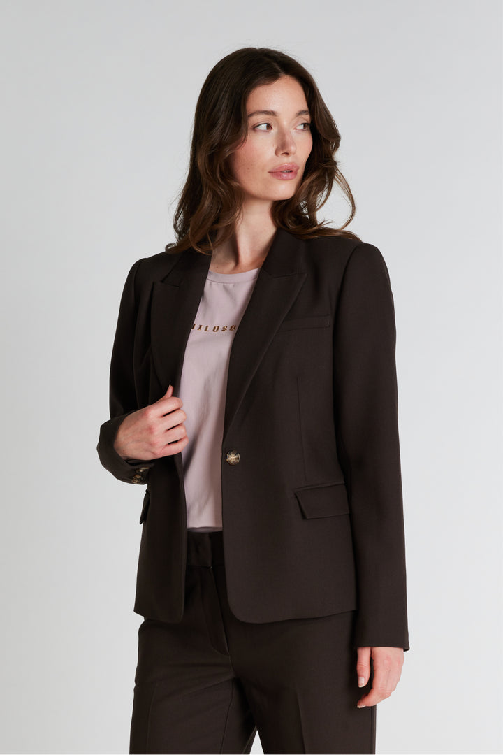 PBO PBOBani blazer BLAZERJACKETS 698 Smoke