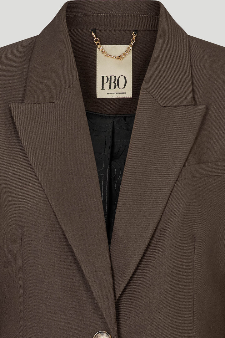 PBO PBOBani blazer BLAZERJACKETS 698 Smoke