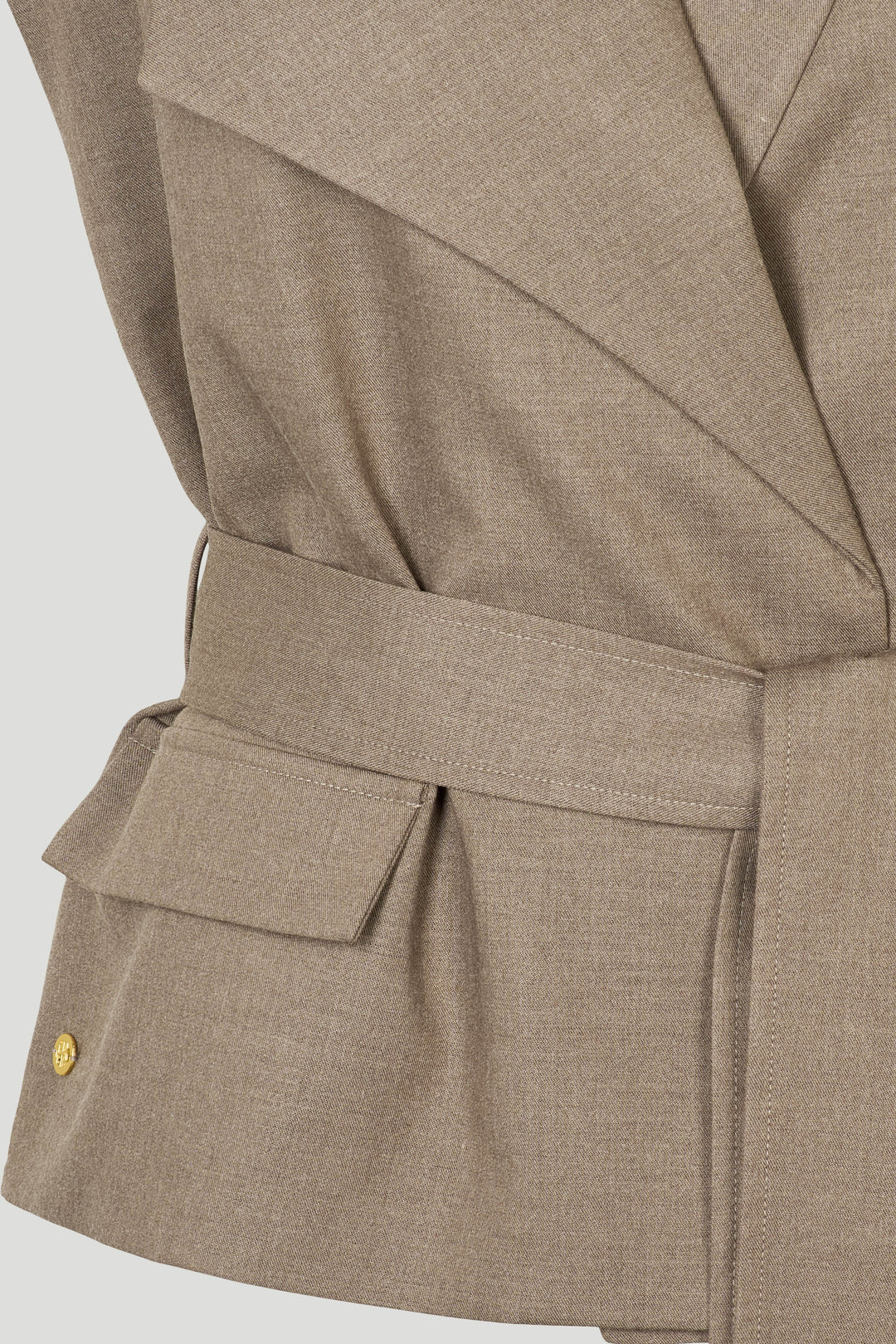 PBO PBOBanmala vest WAISTCOATS 154 Sandstone