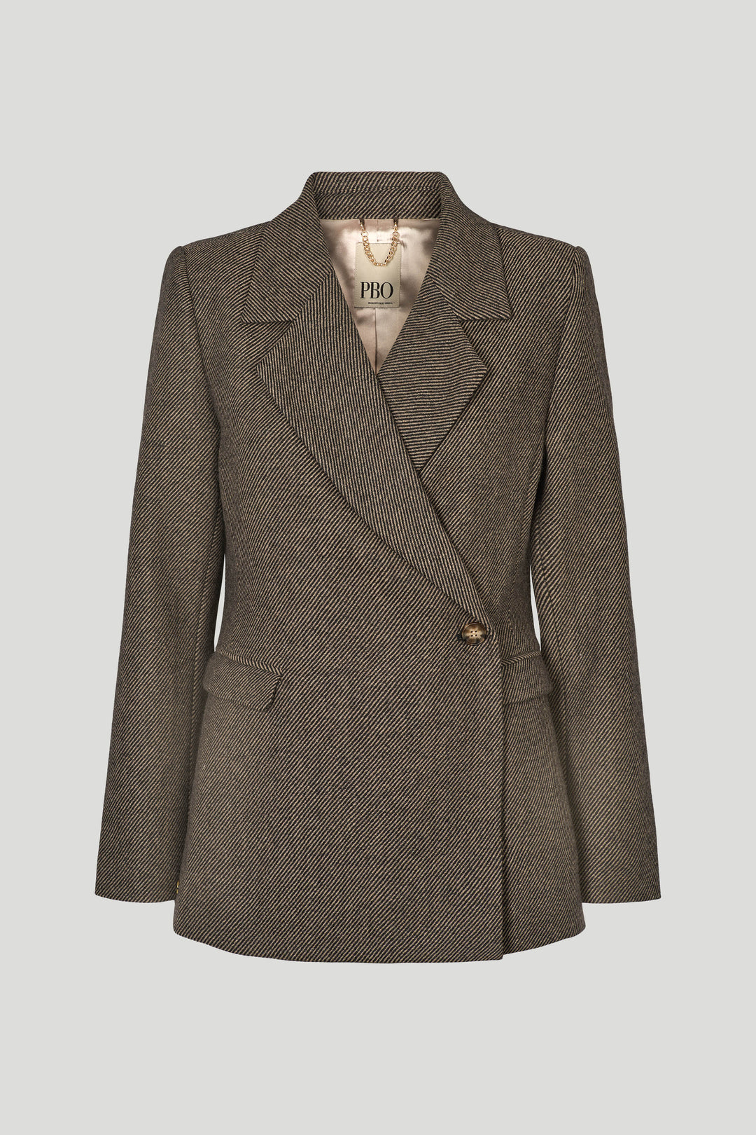 PBO PBOBarbados blazer BLAZERJACKETS 832 Black/Beige