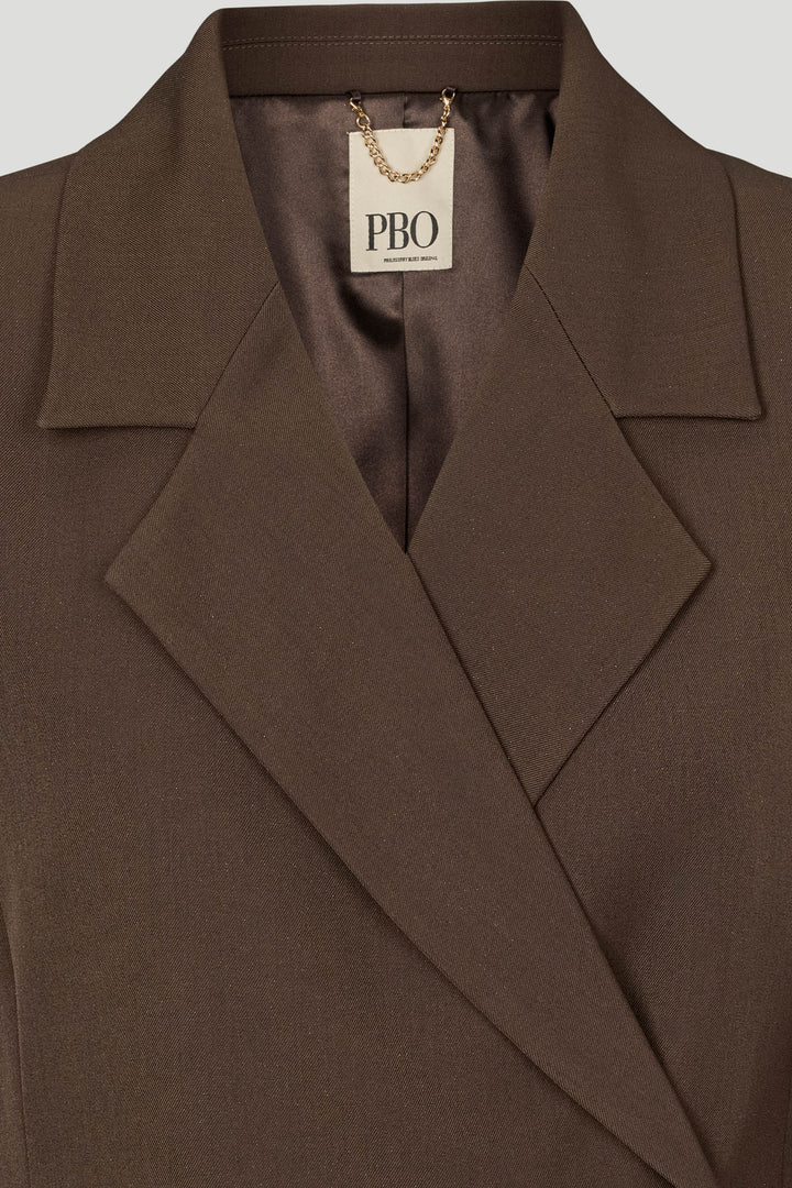 PBO PBOBarbados blazer BLAZERJACKETS 691 Chocolate