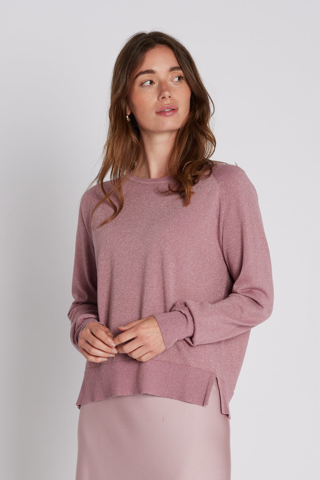 PBO PBOBekka striktrøje KNITWEAR, LIGHT 378 Mellow mauve