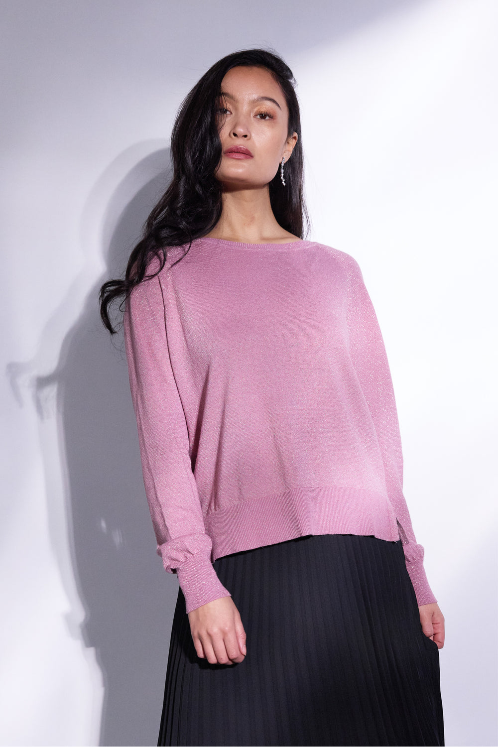 PBO PBOBekka striktrøje KNITWEAR, LIGHT 378 Mellow mauve