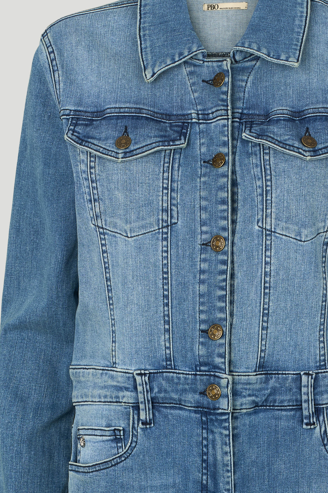 PBO PBOBello jumpsuit TROUSERS 200 Blue denim