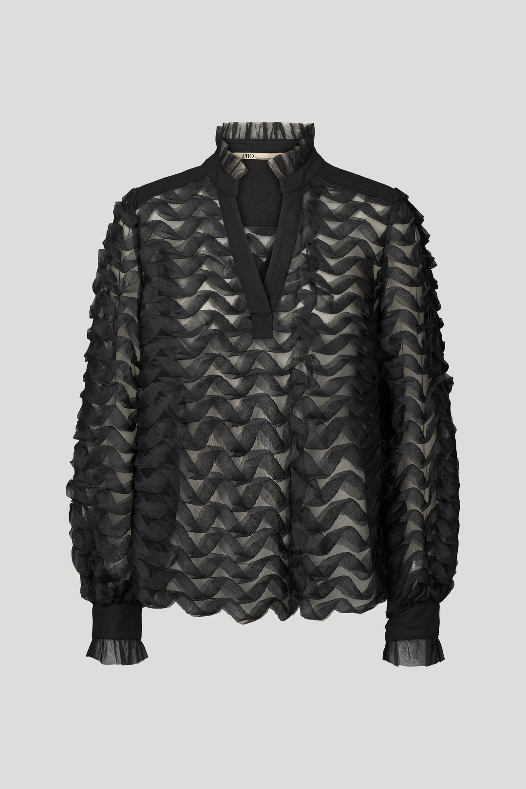 PBO PBOBina bluse BLOUSE Sort