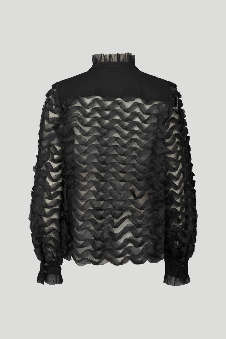 PBO PBOBina bluse BLOUSE Sort