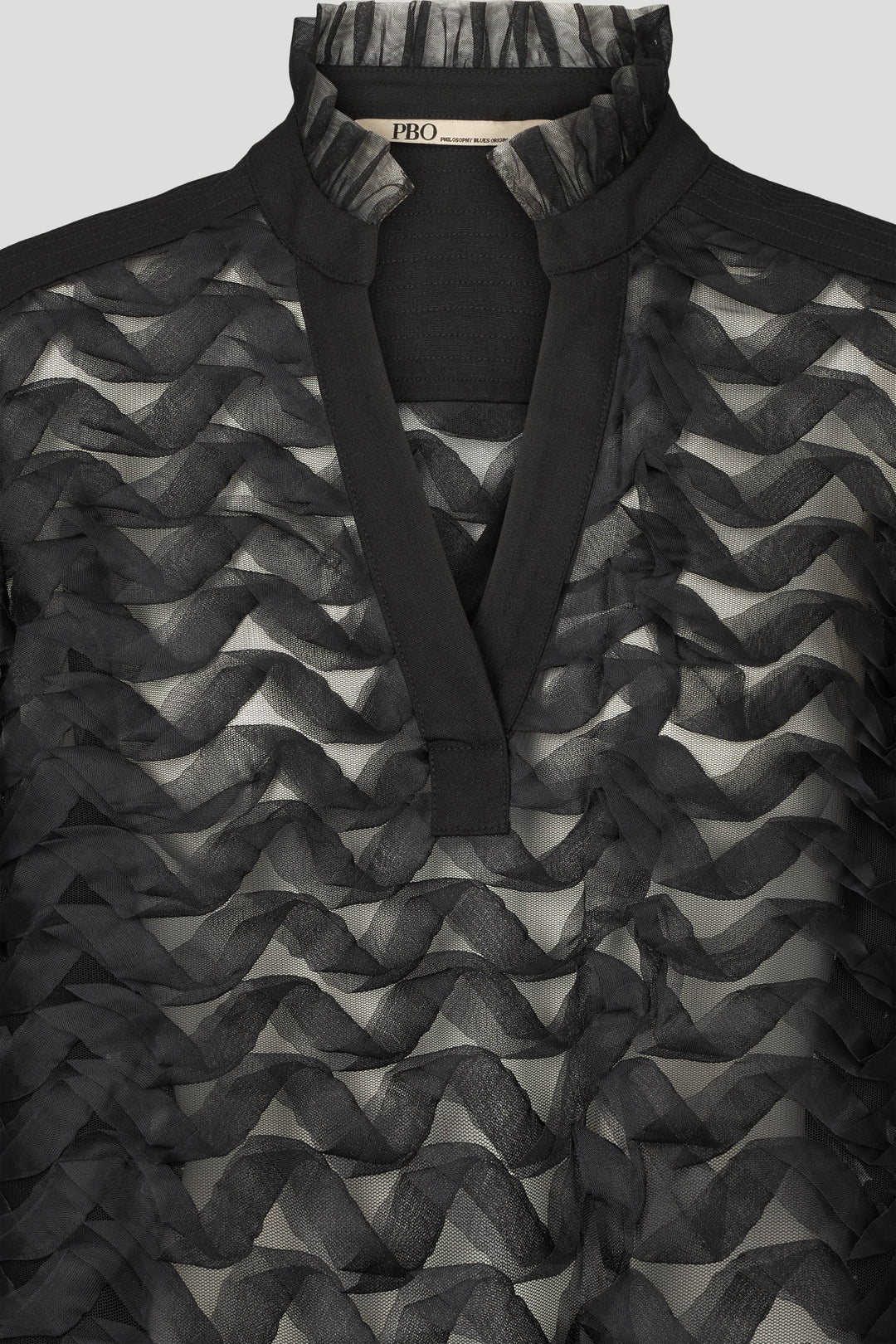 PBO PBOBina bluse BLOUSE Sort