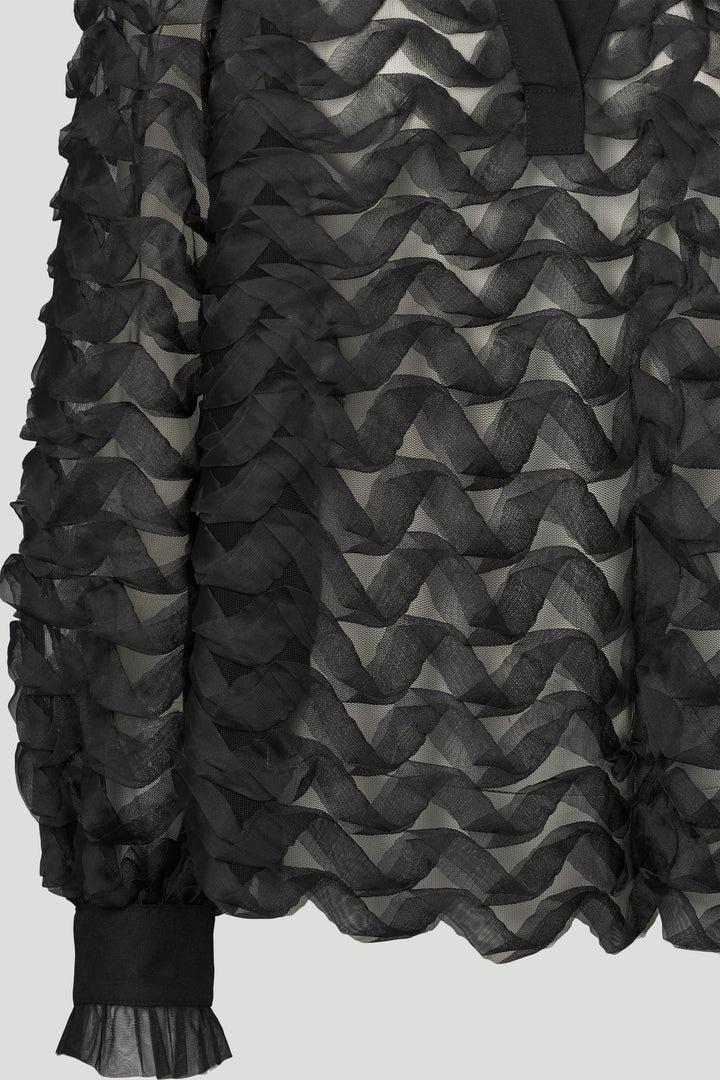 PBO PBOBina bluse BLOUSE Sort