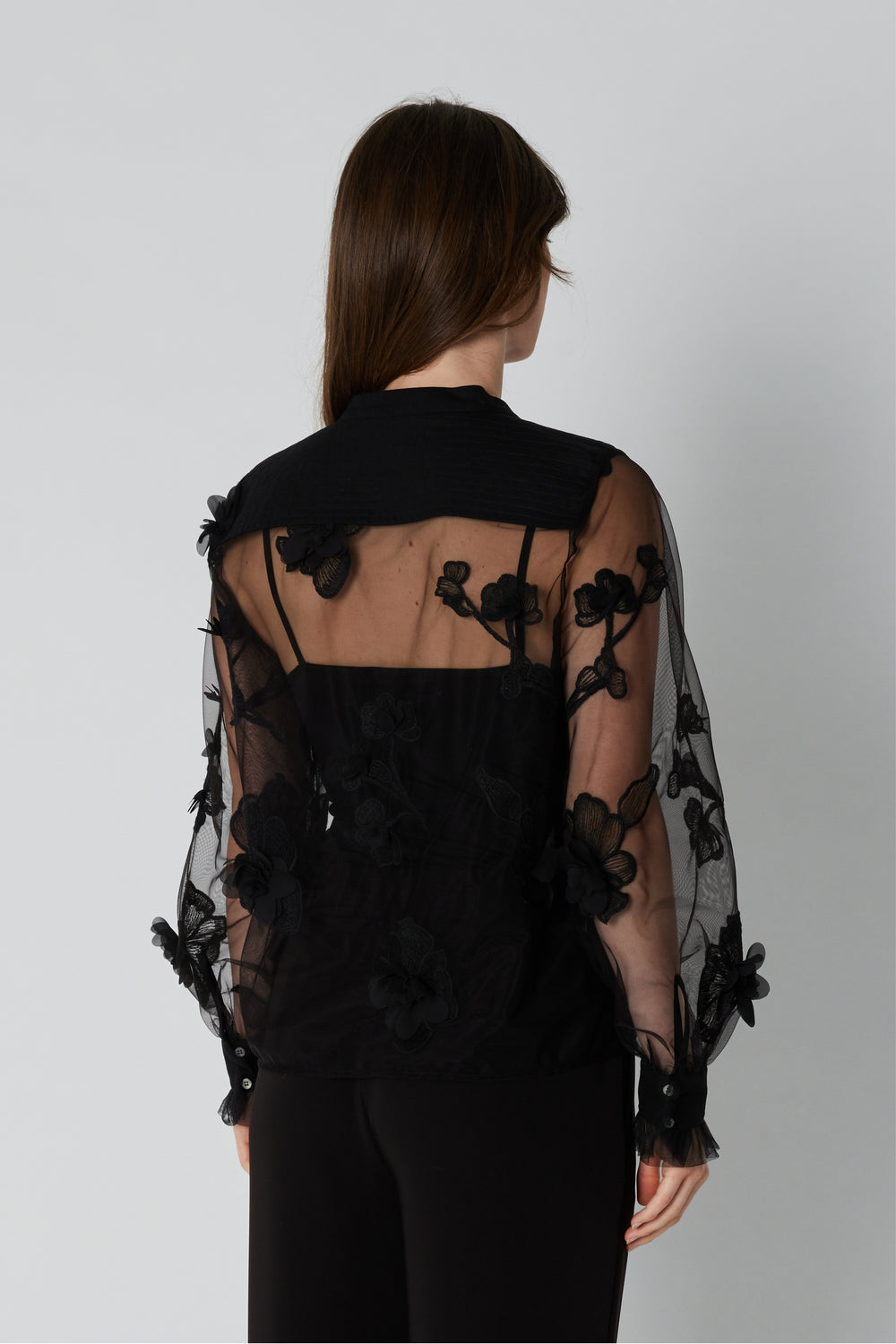 PBO PBOBina bluse BLOUSE Sort