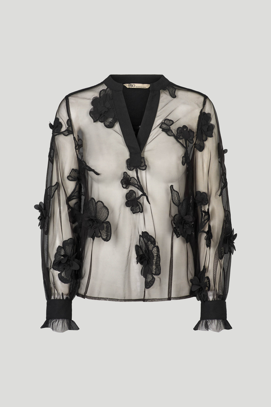 PBO PBOBina bluse BLOUSE Sort