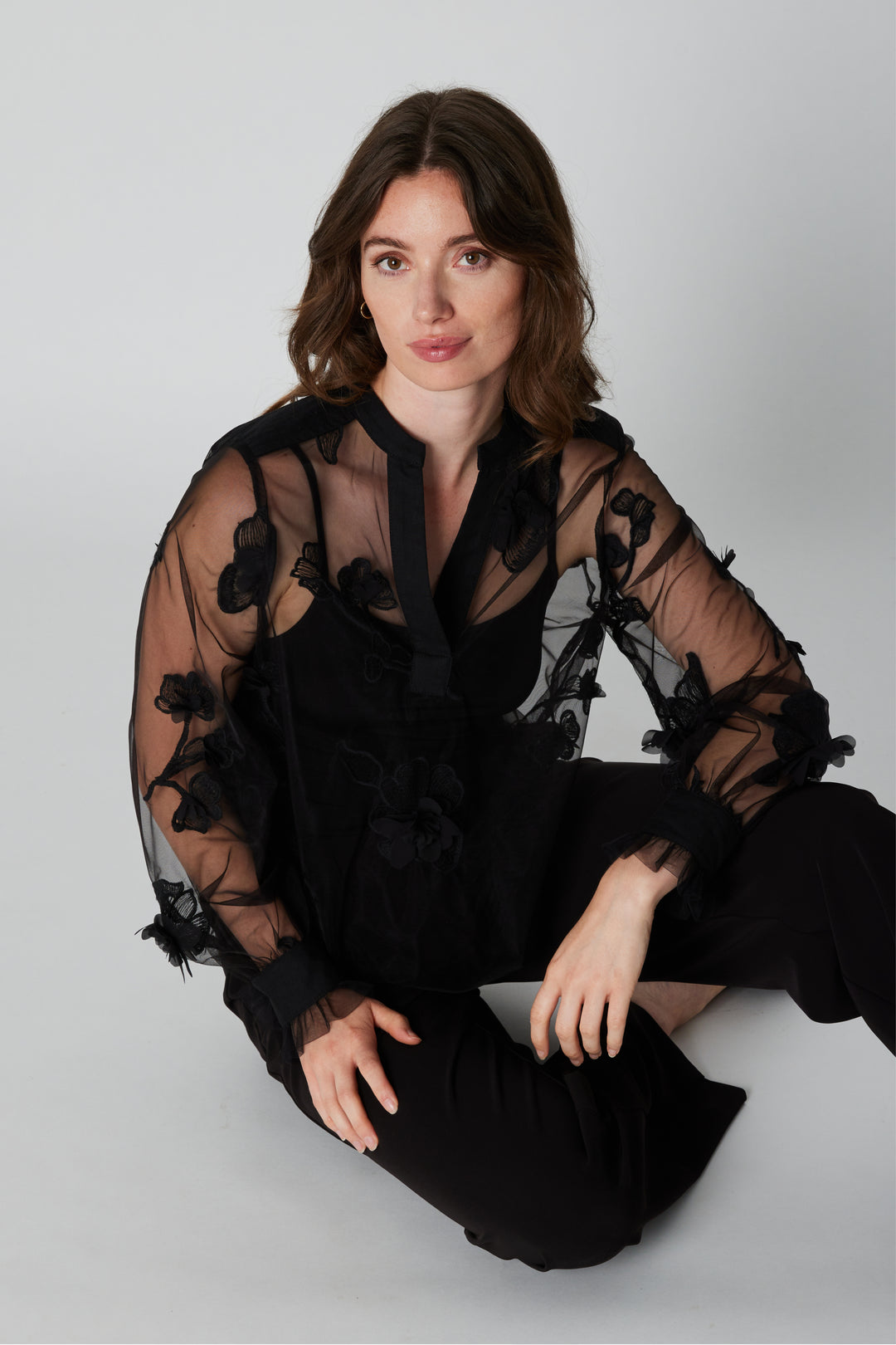 PBO PBOBina bluse BLOUSE Sort