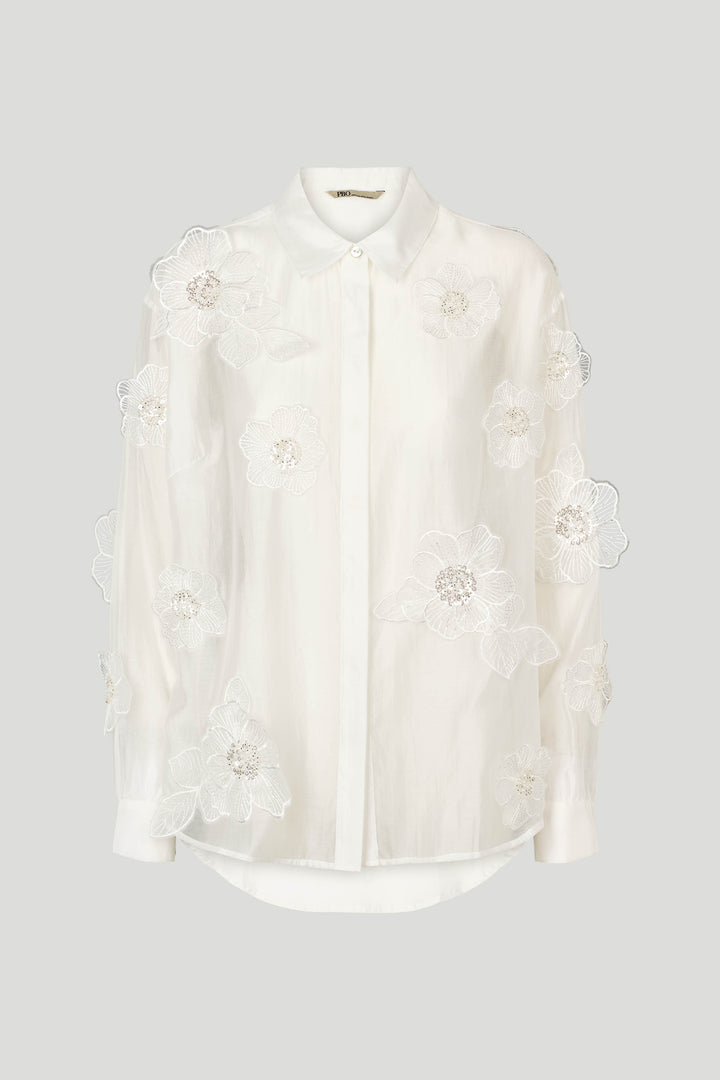 PBO PBOBluma skjorte SHIRTS 101 Star white