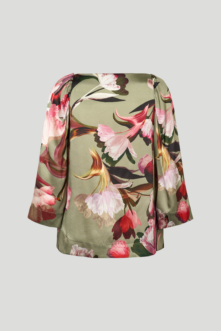 PBO PBOCelia bluse BLOUSE 835 Army mix