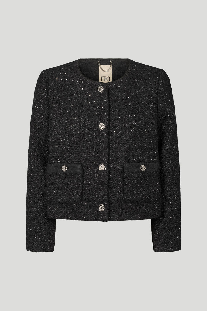 PBO PBOChacha jakke BLAZERJACKETS Sort