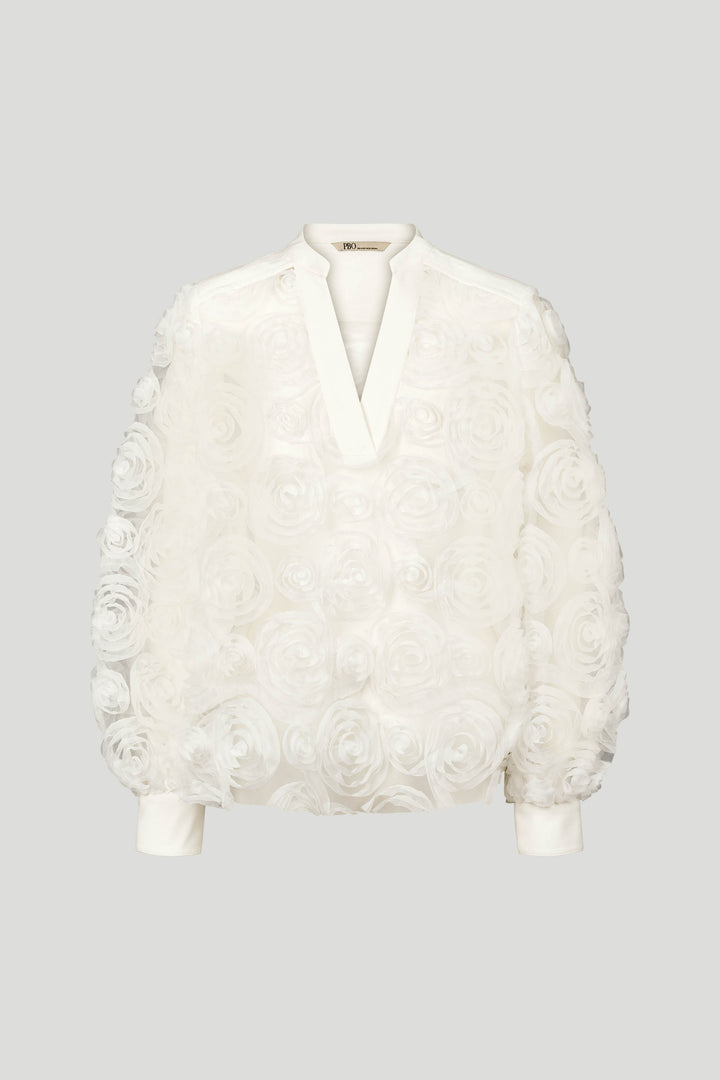 PBO PBOCircle bluse BLOUSE 101 Star white