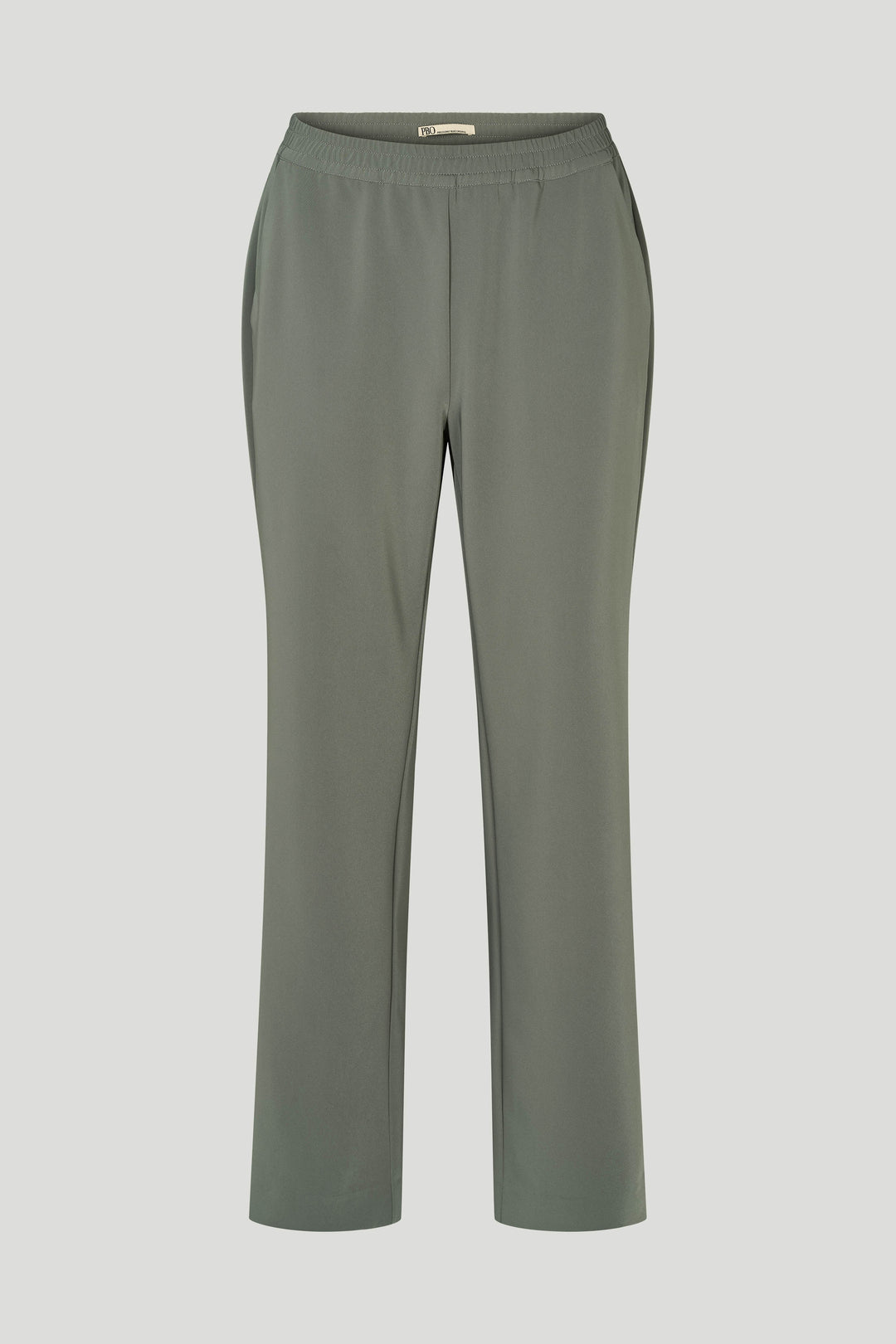 PBO PBOComfortAmalie bukser TROUSERS 539 Castor green