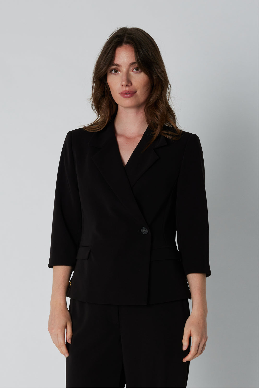 PBO PBOComfortBado blazer BLAZERJACKETS Sort