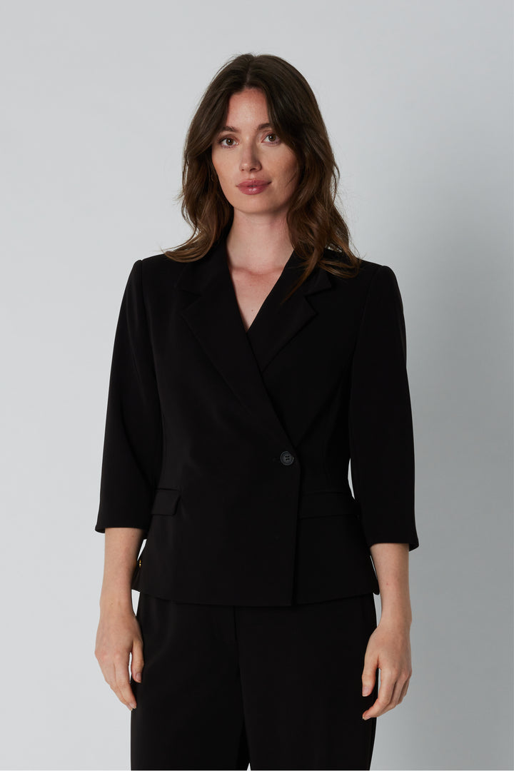 PBO PBOComfortBado blazer BLAZERJACKETS Sort