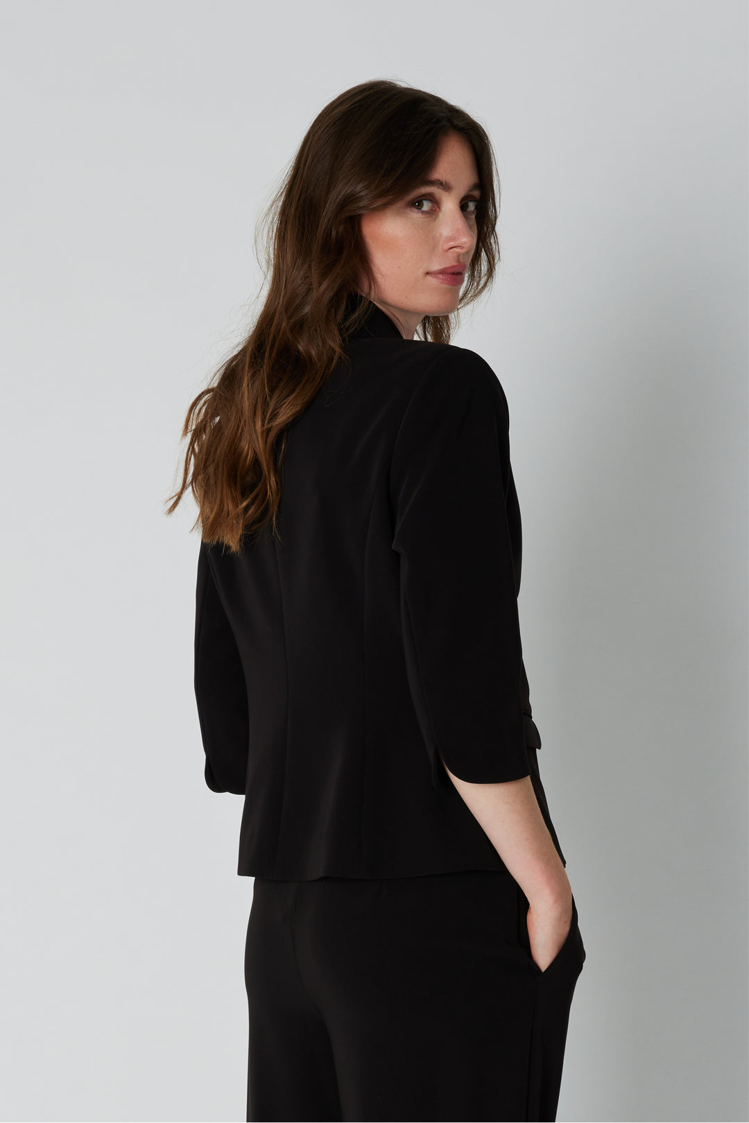 PBO PBOComfortBado blazer BLAZERJACKETS Sort