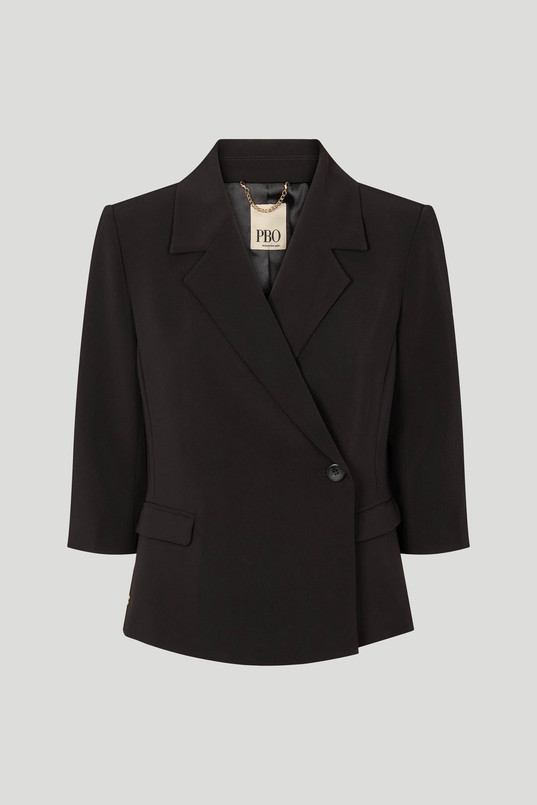 PBO PBOComfortBado blazer BLAZERJACKETS Sort