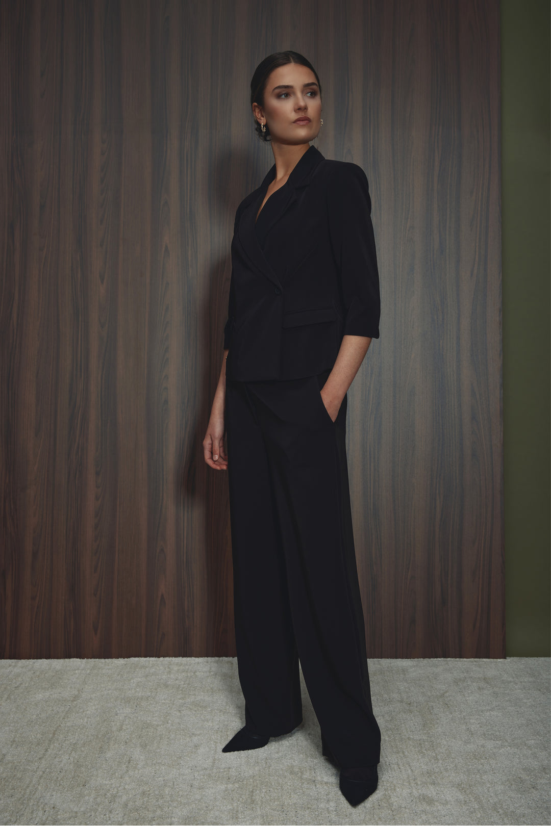 PBO PBOComfortBalto bukser TROUSERS Sort