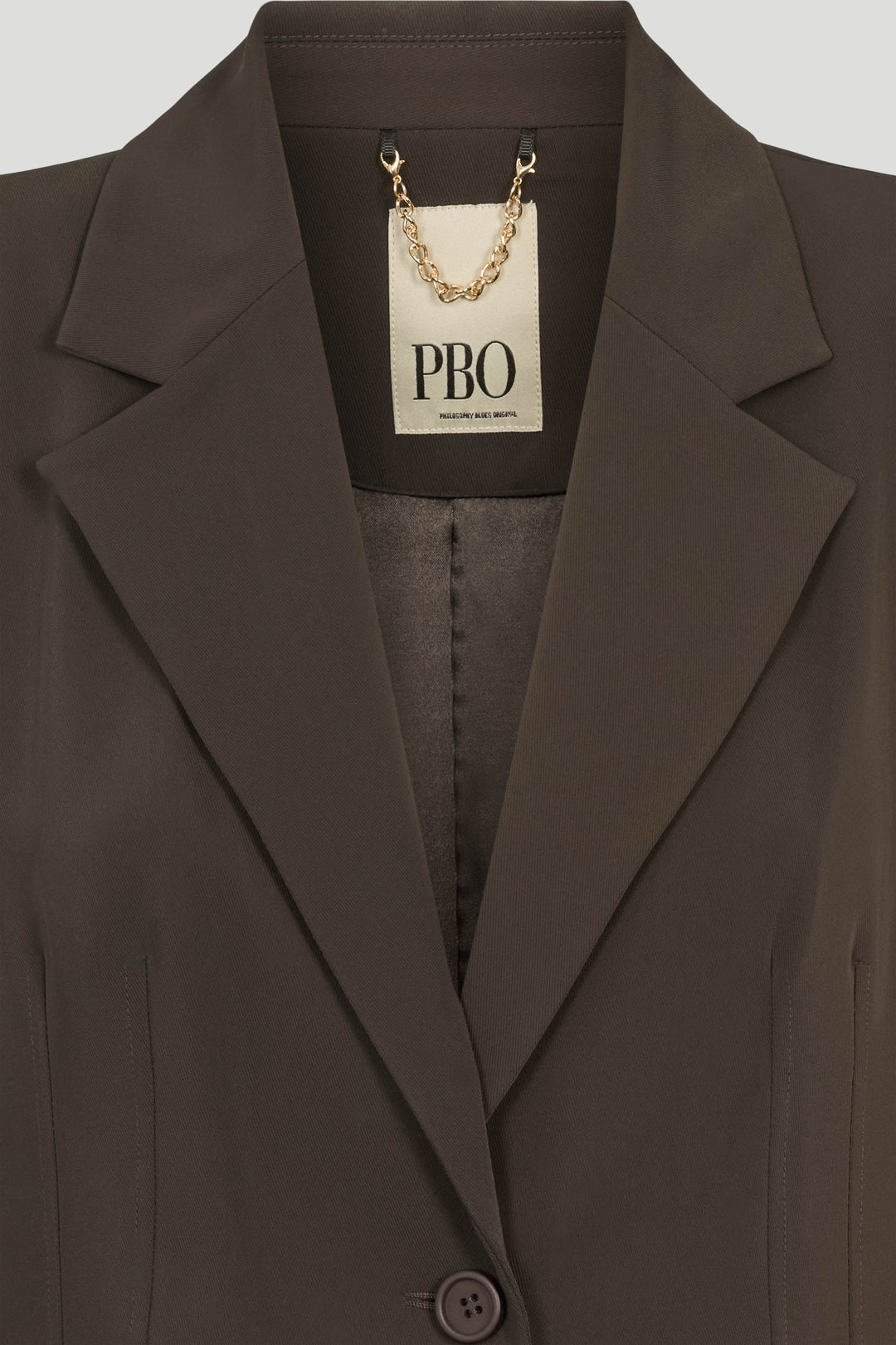 PBO PBOComfortVerato kort blazer BLAZERJACKETS 698 Smoke