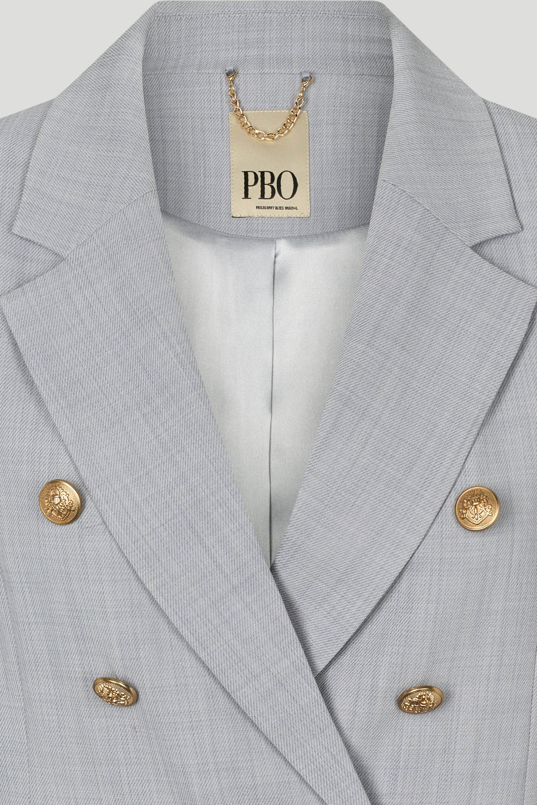 PBO PBOCrombie blazer BLAZERJACKETS 265 Light blue melange